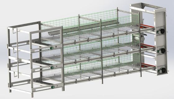 鉄枠 卵層 鶏籠 OEM 鶏卵籠