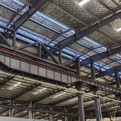 Q355鋼構造倉庫 プレハブH形鋼建築