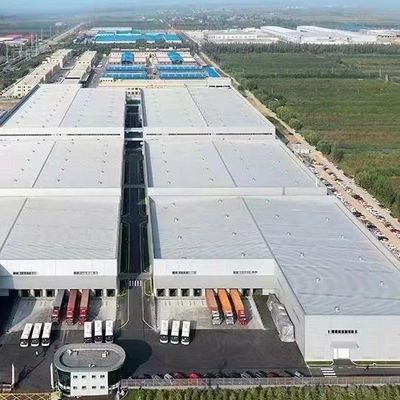 SGS 鉄鋼構造物 建築物 Q355 金属鉄鋼構造物 熱冷却