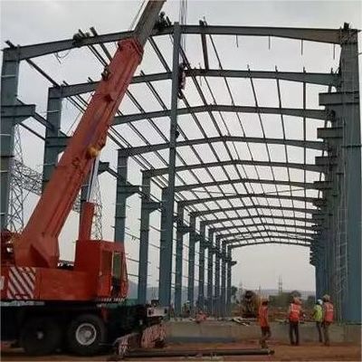 SGS 鉄鋼構造物 建築物 Q355 金属鉄鋼構造物 熱冷却