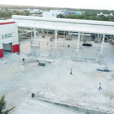ホットディップガルバン化プリファブ 倉庫ビル 大幅なスパン BV 認定