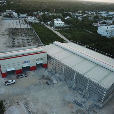 ホットディップガルバン化プリファブ 倉庫ビル 大幅なスパン BV 認定