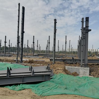 地震耐性鋼筋構造 倉庫建設 Hセクション