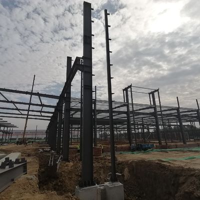 地震耐性鋼筋構造 倉庫建設 Hセクション