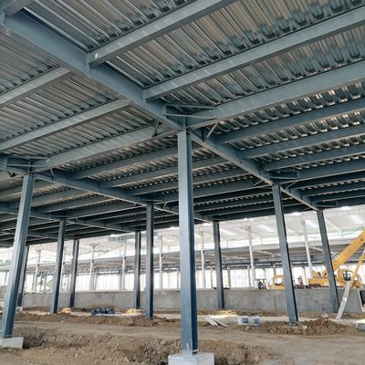Q355B プリファブリック 鉄鋼 建築 プリファブ 鉄鋼 倉庫 建物 ODM