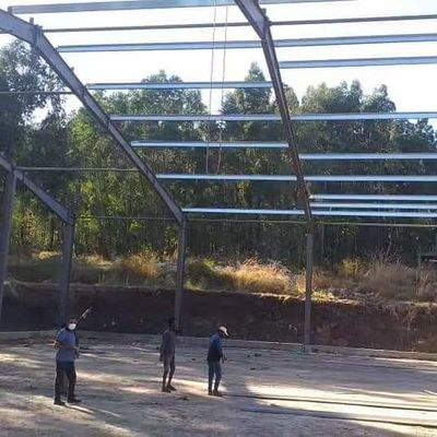 建築用 製鉄構造の倉庫 防火パネル