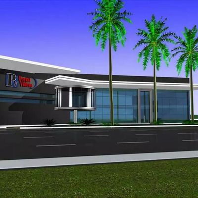 Q235B 鉄筋構造 鉄筋展示ホール ISO証明書