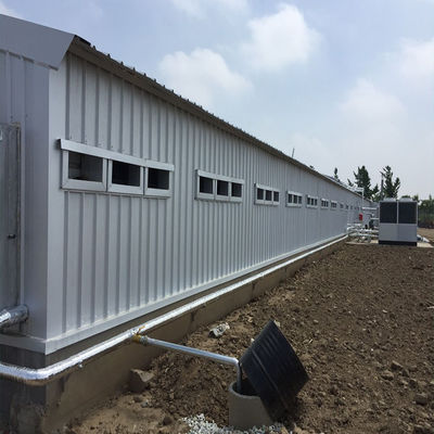 鶏場 鶏屋 軽量 プリファブリック 鋼鉄 構造 建物