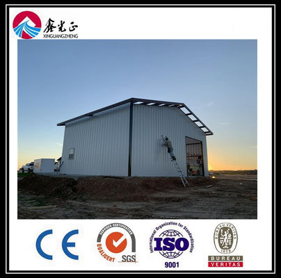 Q345B 製鋼倉庫 窓の表面付きの鋼筋構造工房