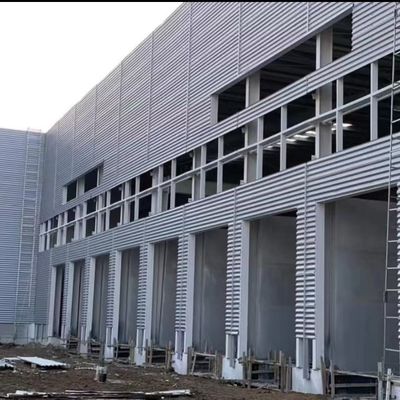 高層鋼筋構造 建設 倉庫 熱熱電圧 OEM