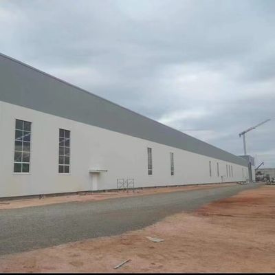高層鋼筋構造 建設 倉庫 熱熱電圧 OEM