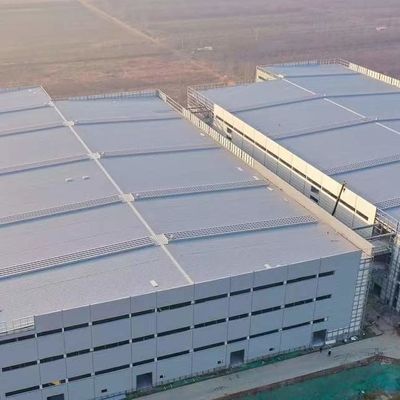 耐腐食 プリファブ 金属 倉庫 建物 OEM ポータル フレーム