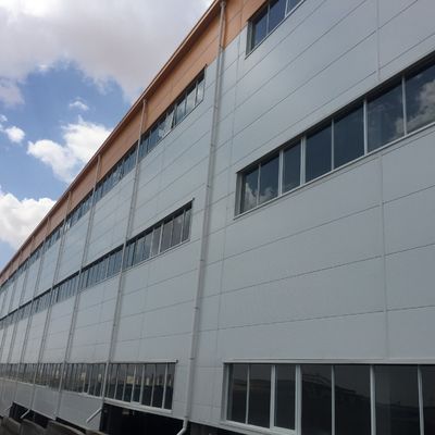 工業用鋼鉄構造の工場 倉庫の建設計画