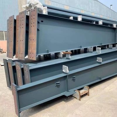 鉄鋼倉庫工房の建設のための,パニートまたはガルバナンスされた鋼筋柱と鋼筋梁