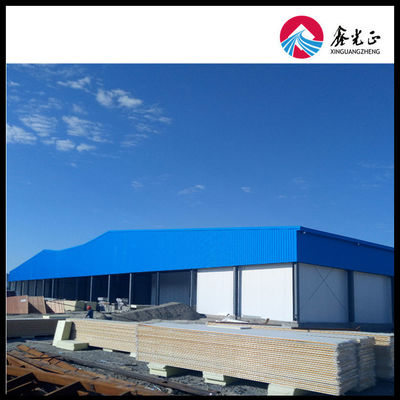 熱巻き/冷凍形柱 備品 倉庫 建物 サンドイッチパネル 耐久建築のための鋼板コーティング