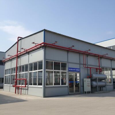 厳格な産業安全基準を満たすために設計された任意の防火システムを含む防火鋼工房