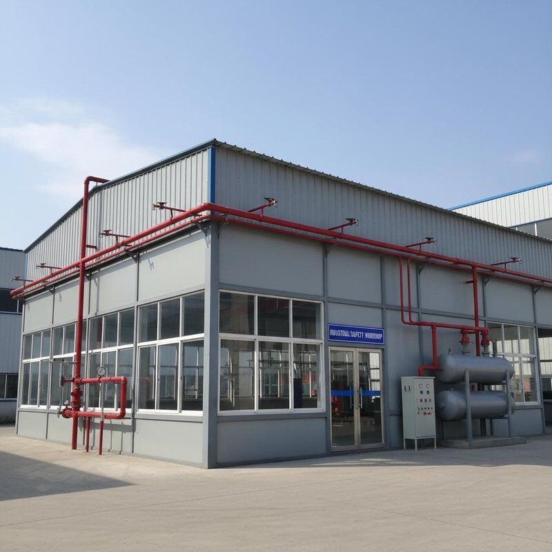 厳格な産業安全基準を満たすために設計された任意の防火システムを含む防火鋼工房