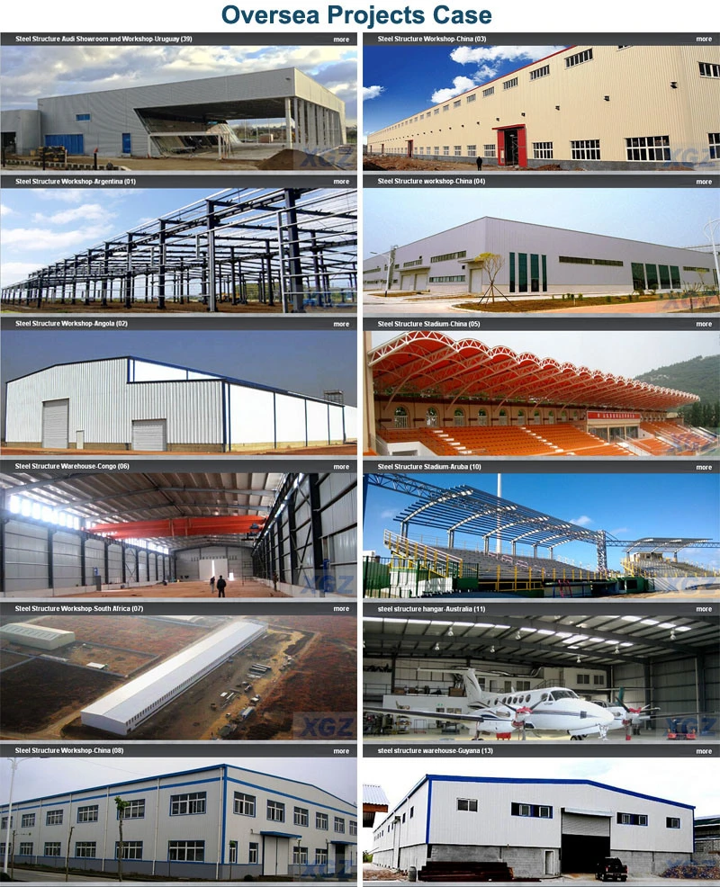 現代の鉄鋼構造物 鉄鋼工業倉庫の建設 5